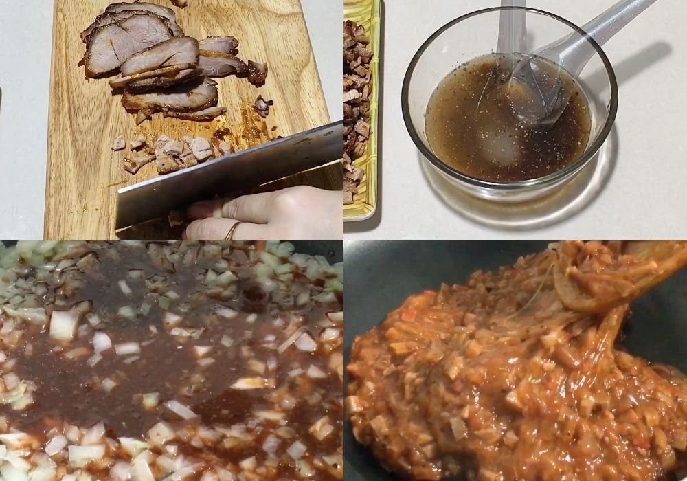 Biến tấu nhân bánh bao chay: xào seitan với tương hoisin