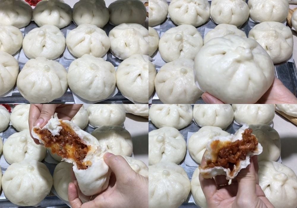 Bánh bao nhân thập cẩm chay ngon nhất khi ăn nóng