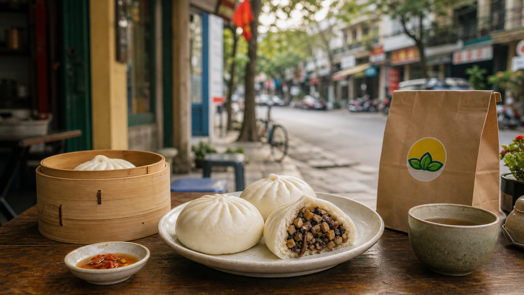 Bánh bao chay Hà Nội: nên đặt khi nào, hợp bữa nào và cách chọn cho đỡ sai