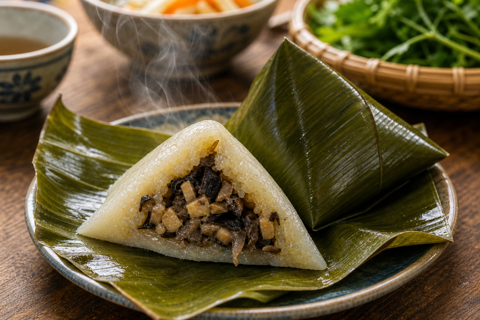 Bánh giò chay: món gì, hợp ai, khi nào nên đặt và ăn thế nào cho ngon