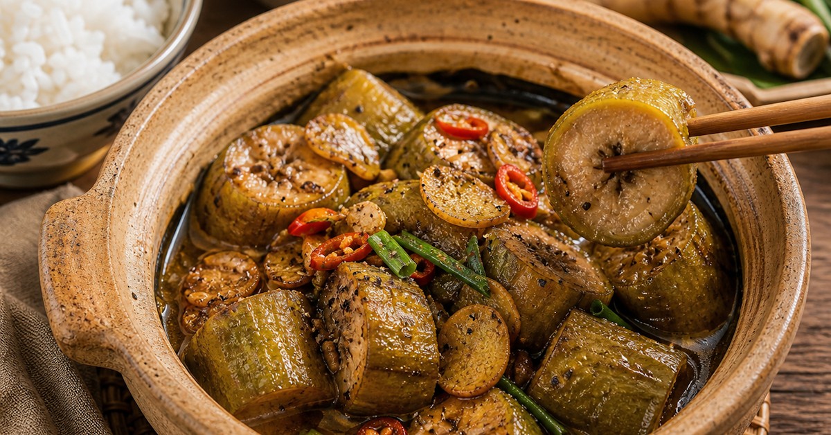 Chuối kho giềng