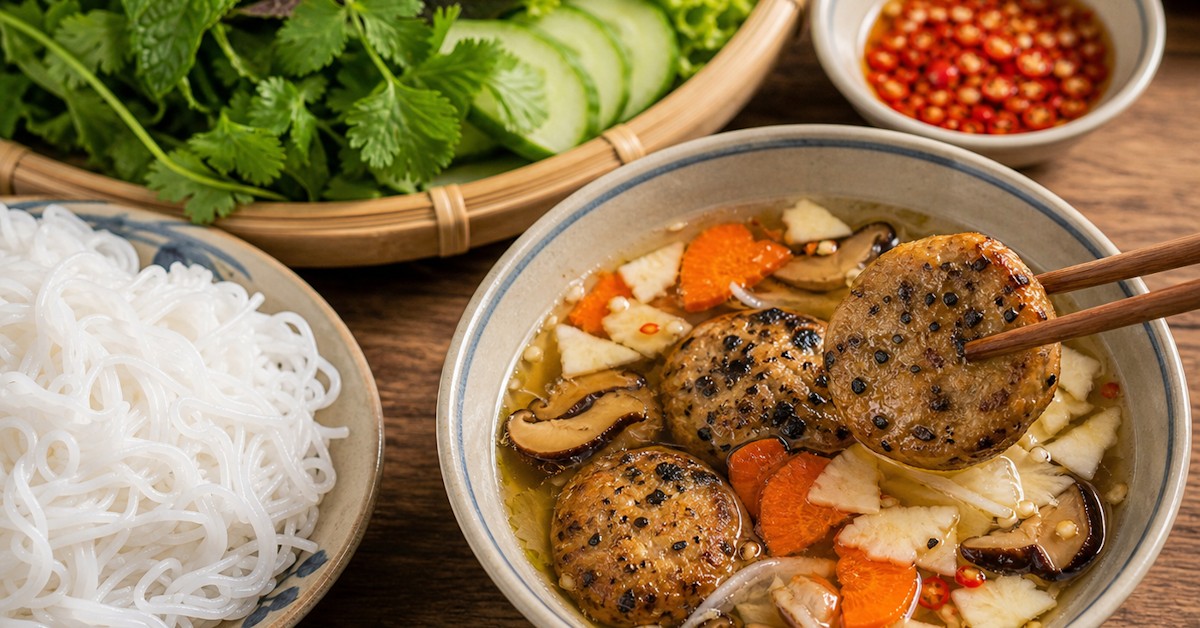 Bún chả Hà Thành chay